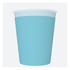 Papierové poháre modré 250ml
