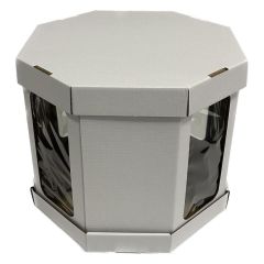 Krabica na torty - 8 hranol + vrch Krabica na torty - 8 hranol + vrch