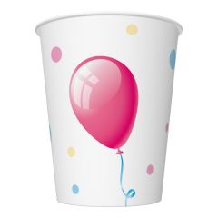 Papierové poháre Narodeninová torta 250ml