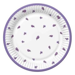 Papierové taniere Levanduľa 22,7cm