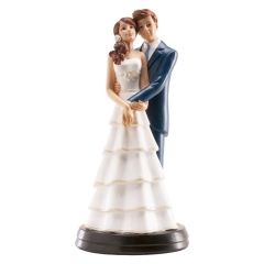 Svadobná figúrka Novomanželia ruka v ruke Svadobná figúrka Novomanželia ruka v ruke