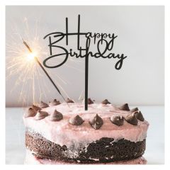 Zápich na tortu Happy Birthday