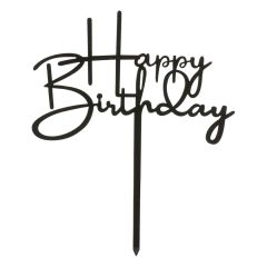 Zápich na tortu Happy Birthday