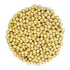 Cukrové perličky Zlaté Ø0.4cm