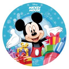Jedlý papier Mickey s darčekmi Jedlý papier Mickey s darčekmi