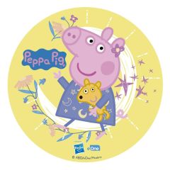 Jedlý papier Prasiatko Peppa s mackom