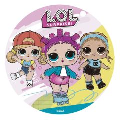 Jedlý papier LOL bábiky Jedlý papier LOL bábiky