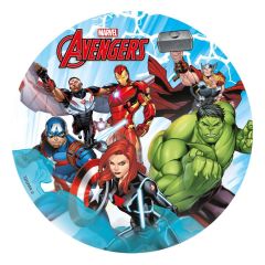 Jedlý papier Avengers bojovníci Jedlý papier Avengers bojovníci