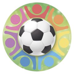 Oblátka Futbalová lopta