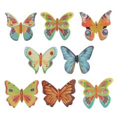 Sada oblátkových motýľov Sada oblátkových motýľov