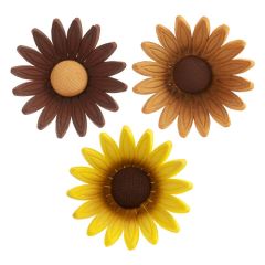 Sada rôznofarebných cukrových slnečníc 15ks Sada rôznofarebných cukrových slnečníc 15ks