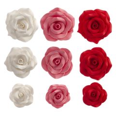 Sada cukrových ruží 12ks Sada cukrových ruží 12ks