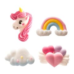Sada cukrových dekorácií Jednorožec Sada cukrových dekorácií Jednorožec