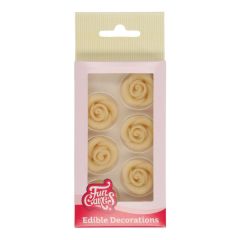 Marcipánové ruže biele Marcipánové ruže biele