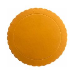 Papierový podnos zlatý Ø 20cm