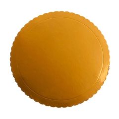 Papierový podnos zlatý Ø 25cm