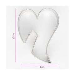 Vykrajovačka Dekor srdce 5.5cm