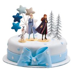 Sada dekorácií na tortu Frozen