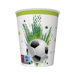 Papierové poháre Futbalová lopta, 250ml