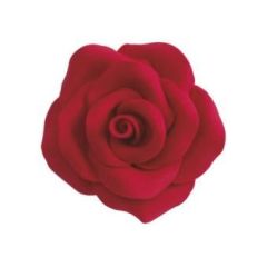 Sada bordových cukrových ružičiek Sada bordových cukrových ružičiek