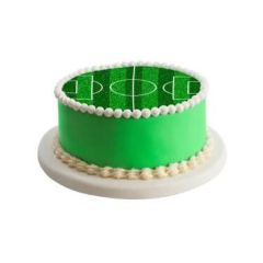 Jedlý papier Futbal 16 cm