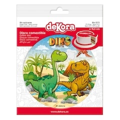 Jedlý papier Dino 15,5cm