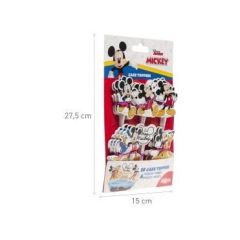 Papierové zápichy Mickey 30ks