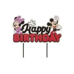 Mickey a Minnie zápich na tortu Mickey a Minnie zápich na tortu