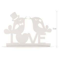 Svadobná figúrka zaľúbené vtáčiky Svadobná figúrka zaľúbené vtáčiky