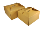 Zákuskové krabice s uškom na tortu