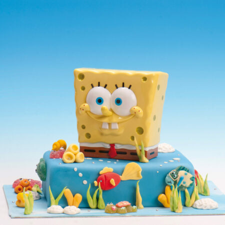 Pokladnička na tortu Sponge Bob 2