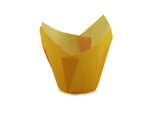Košíčky na muffiny tulipánové žlté