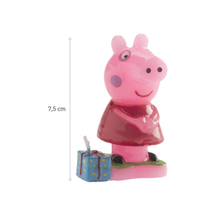 Tortová sviečka prasiatko Peppa 3D 2