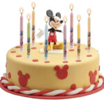 Tortové sviečky 8 ks – Mickey a kamaráti