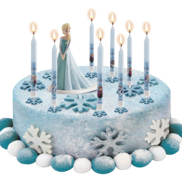 Tortové sviečky 8 ks – Frozen
