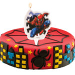 Tortová sviečka Spiderman 2D