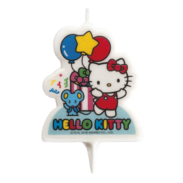 Tortová sviečka Hello Kitty 2D 4