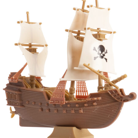 Figúrka na tortu pirátska loď