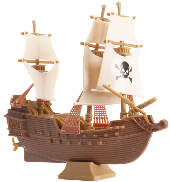 Figúrka na tortu pirátska loď