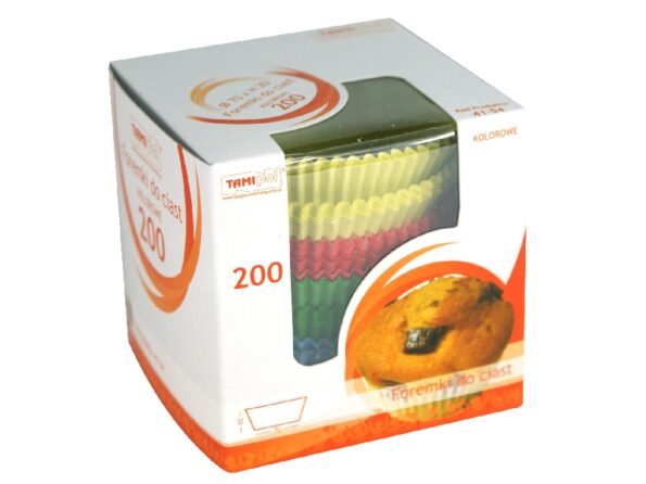 Košíčky na muffiny 70×20 mm mix farieb 3