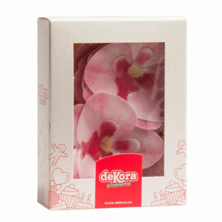 Oblátková orchidea ružová - 10ks 2