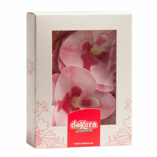 Oblátková orchidea ružová – 10ks 2