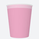 Papierové poháre ružové 250ml