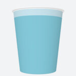 Papierové poháre modré 250ml