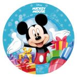Jedlý papier Mickey s darčekmi
