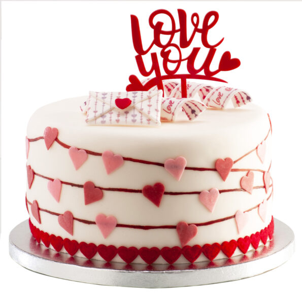 Zápich na tortu Love you 3