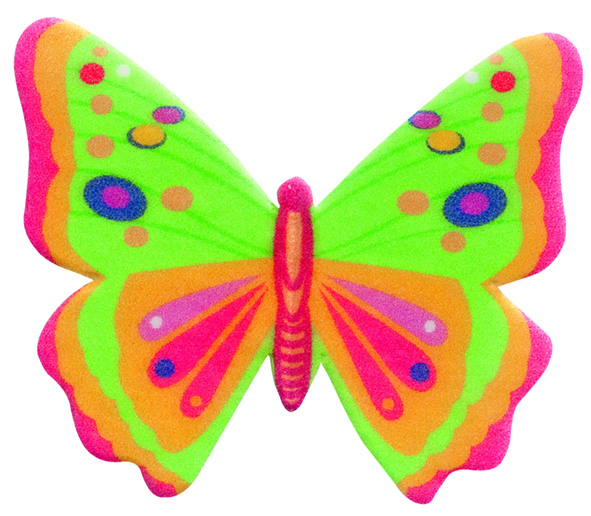Sada oblátkových motýľov 200ks 12