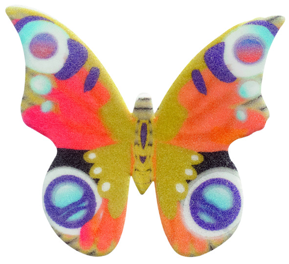 Sada oblátkových motýľov 200ks 4