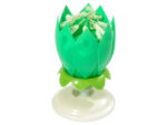 Hrajúca sviečka Zelený lotos