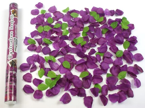 Vystreľovacie konfety Fialové lupene